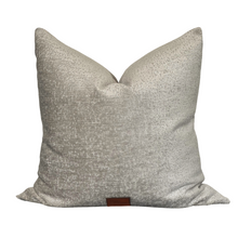 Load image into Gallery viewer, greige color velvet pillow cover on white background