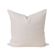 Load image into Gallery viewer, tan chenille pillow on white background