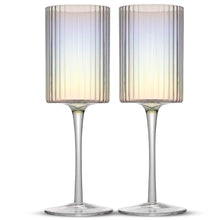 Load image into Gallery viewer, Iridescent Wine Glasses - Set of 2
