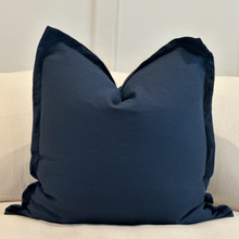 Load image into Gallery viewer, NEW! LINEN, MIDNIGHT BLUE [square collection]
