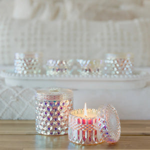 Shimmer Candle  *Field of Flowers*