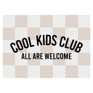 'Cool Kids Club' Banner