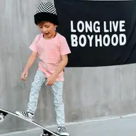 'Long Live Boyhood' Banner