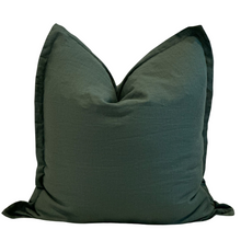 Load image into Gallery viewer, LINEN, DEEP JADE [square collection]
