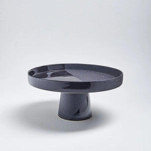 Two-Tone Black Cake Stand
