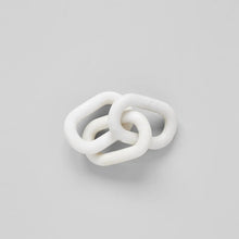 Load image into Gallery viewer, 3-Link Decorative Chain, White Marble
