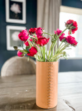 Load image into Gallery viewer, Leather Wrapped Vase
