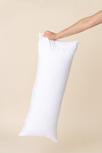 Lumbar Pillow Insert 14x36, Pillow Form Insert, Synthetic Fill Insert