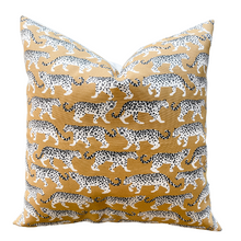 Load image into Gallery viewer, leopard print pillow on white background
