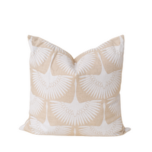 Load image into Gallery viewer, white birds pattern on pillow on white background
