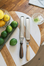 Load image into Gallery viewer, wood handle microplanes with lemons and limes
