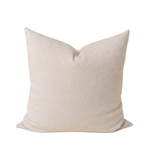 Load image into Gallery viewer, tan pattern pillow on white background
